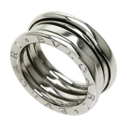 Bvlgari Vintage Pre-owned ring B Zero , Grijs , Dames , Maat: ONE Size