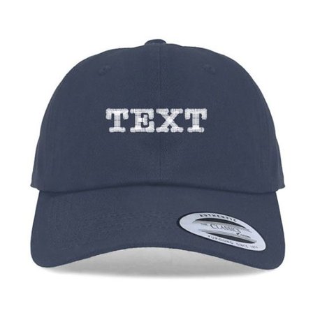 Flexfit - Svart Keps - Dad Cap - Designa din egen dad cap online - Custom Made @ Hatstore