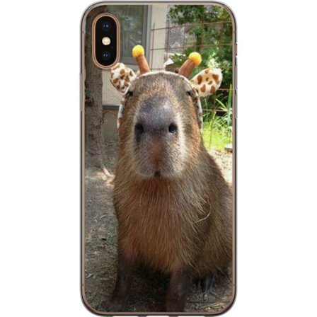 Yhteensopiva Puhelinkuori Apple Apple iPhone XS Capybara