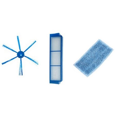 HEPA-filter, sidebørste, moppeklud til Philips FC8794 FC8796 FC8007 FC8792 støvsuger reservedele