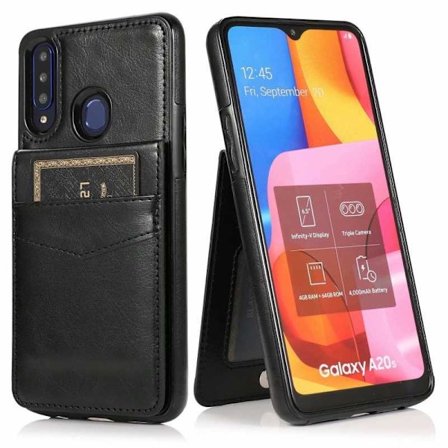 Samsung A20s Mobile Cover Card Holder 5-SLOT Retro V3