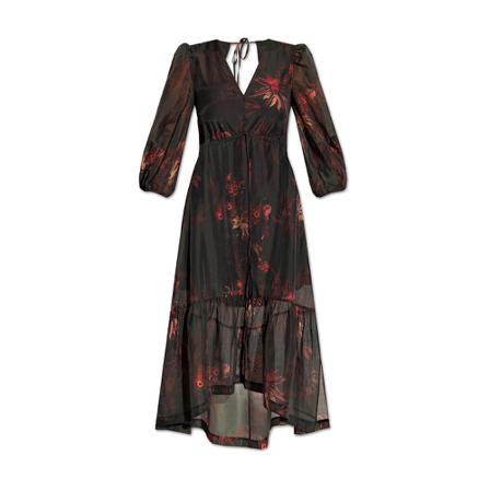 AllSaints Rosi Kjole Grøn, Dame