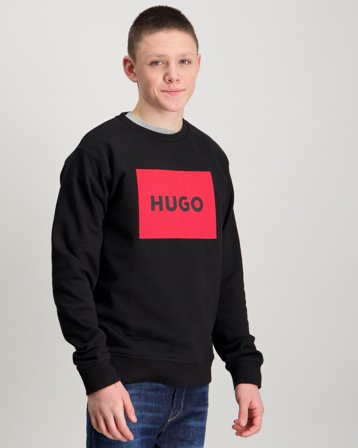HUGO SWEATSHIRT Schwarz Pullover Jungen - Kids Brand Store