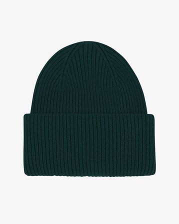 Merino Wool Hat - Emerald Green - Female - One Size