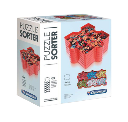 Clementoni Pusselsorterare 6 delar Spel & pussel ONESIZE