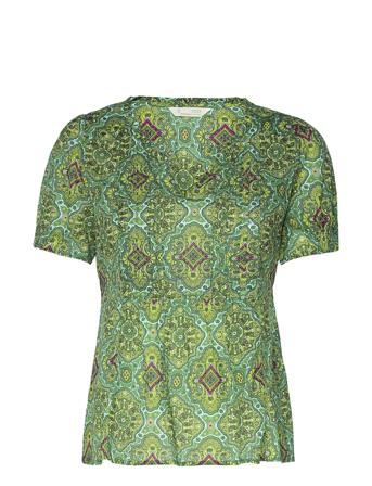 Semra Blouse Green ODD MOLLY