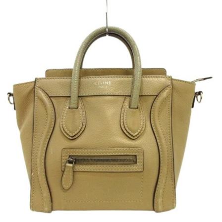 Celine Vintage Pre-owned HandTass , Beige , Dames , Maat: ONE Size Vintage Tassen