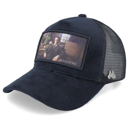 Maggiore - Schwarz trucker Cap - Unlimited Pacino Black Cap A-Frame Trucker @ Hatstore