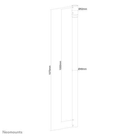 Neomounts by Newstar extension pole for
