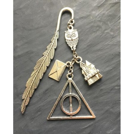 Bookmark - Harry Potter - Deathly Hallows - Feather - Owl