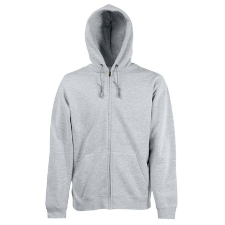 Fruit Of The Loom Herr Hoodie M Heather Grey