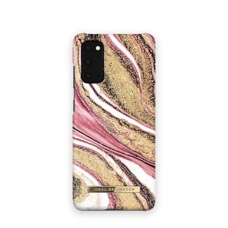 Printed Case Galaxy S20 Cosmic Pink Swirl