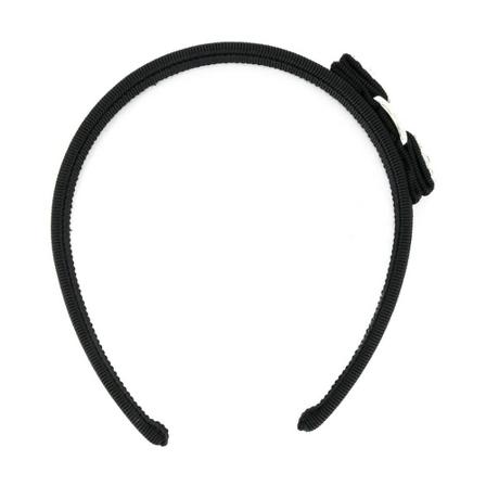 Salvatore Ferragamo, Hair band Zwart, Dames, Maat:ONE Size