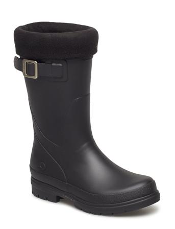 Vendela Jr. W/Fleece Sock Black Viking