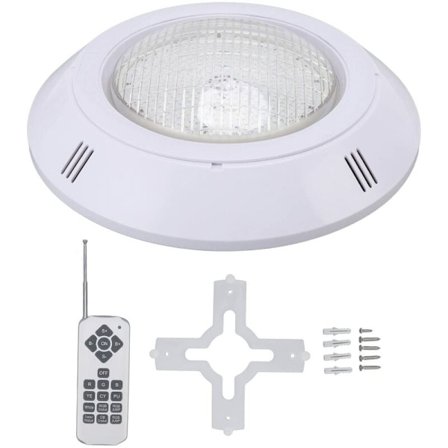 Swimming Pool LED-lys AC12V RGB Farverig IP68 Vandtæt Fjernbetjening