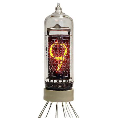 IN-14 Nixie Tube Klokkesett - Retro Skrivebords Termometer & Klokke med Autentisk Kald Katode Display