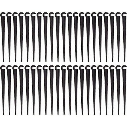 Irrigasjonsrørstøttepinner for 47 mm PVC-irrigasjonsrør, 100-pakning