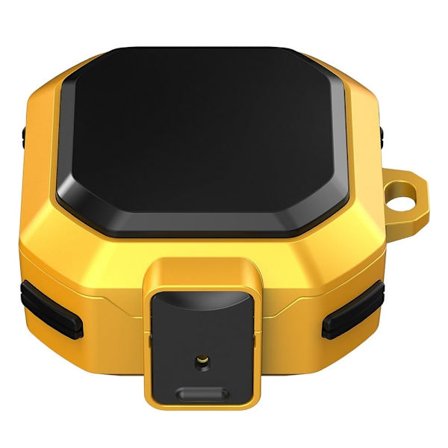 Samsung Galaxy Buds2 / Buds Pro / Buds Live laddningsfodral med spänne - Gul