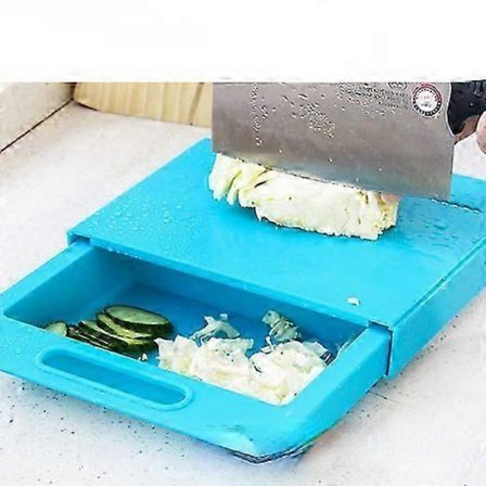 3-i-1 Skjærebrett Avtakbart Vannfilter Grønnsakskurv