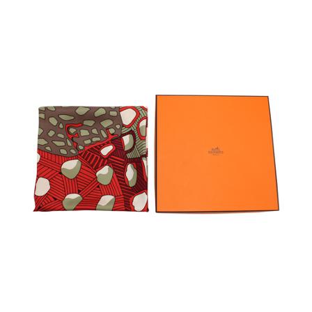 Hermès Vintage Scarves Rød, Dame Vintage Accessories, Størrelse: ONE Size