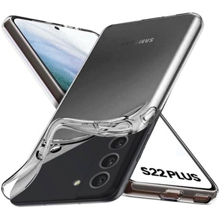 Skyddsfodral för Samsung S22 PLUS 5G - Phonillico - Silikon Gel TPU - Mjuk Skydd - Ultra Tunn - Transparent