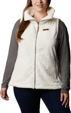 Columbia Montrail Women ́s Fire Side Sherpa Vest Women unlined vests Grey S