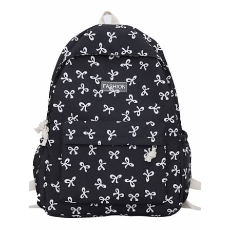 Student Skolryggsäck Reseryggsäck Stor Kapacitet Ryggsäck Härliga Rosetter Ryggsäck Tonåringar Japansk Stil Ryggsäck Lila Den Bästa Gåvan till din