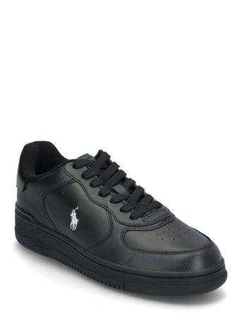 Polo Ralph Lauren Masters Court Leather Sneaker - Black - 45