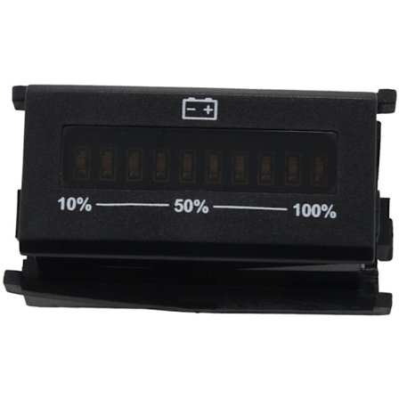 Bi016 Batterimätare Gel Batteri Voltmätare Batteriindikator med Timmätare för