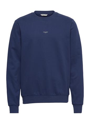 M. Oslo Crew Sweatshirt Trøje Blå HOLZWEILER