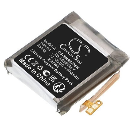 Batteri til smartklokke for Samsung Watch 5 Pro, Galaxy Watch 5 Pro 45mm, SM-R920 og andre.