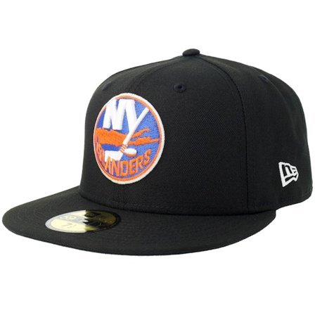 New Era - NHL Black fitted Czapka Z Daszkiem - New York Islanders 59FIFTY Black Fitted @ Hatstore