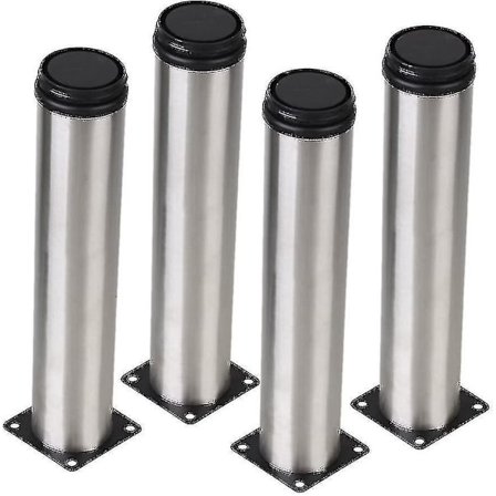 Hopea 50 x 250 mm kaapin metallijalat säädettävät ruostumattomasta teräksestä valmistettu keittiöpöytä [xc]