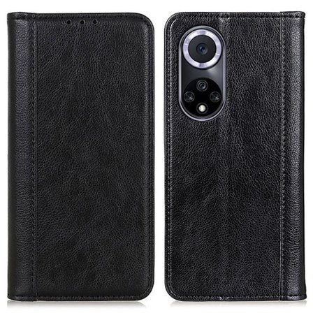 Äkta läder Honor 50 fodral med magnetisk stängning