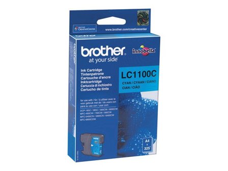 Brother Bläckpatron LC1100 C, LC-1100C, Innobella -bläck, cyan, singelförpackning - Lyreco - Toner och bläck - Bläckpatroner - Bläckpatroner Brother