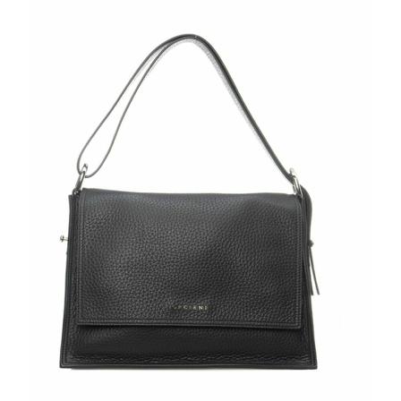 Orciani, Handbag B02113 SOF 22 Zwart, Dames, Maat:ONE Size