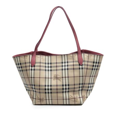 Burberry Vintage, Pre-owned Tote Bags Bruin, Dames, Maat:ONE Size