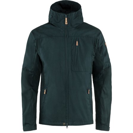 Fjällräven Sten Takki L - Miehet - Dark Navy/Sininen - Ulkoilutakit