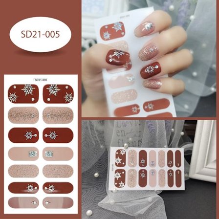 4 STK Nail Stickers Christmas Nail Sticker 5 5