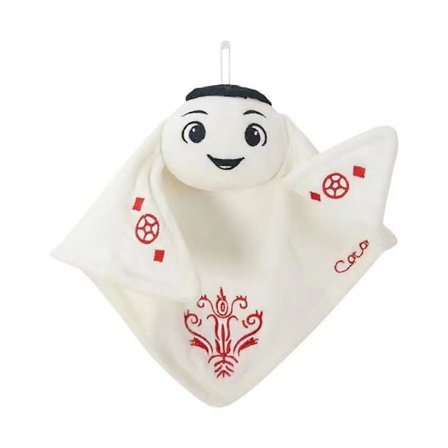 VM-maskot 2022 - Plussjdukke, fotballfan-utstyr