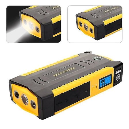 Multifunktionell Jump Starter Bilbatteri Nödfordon