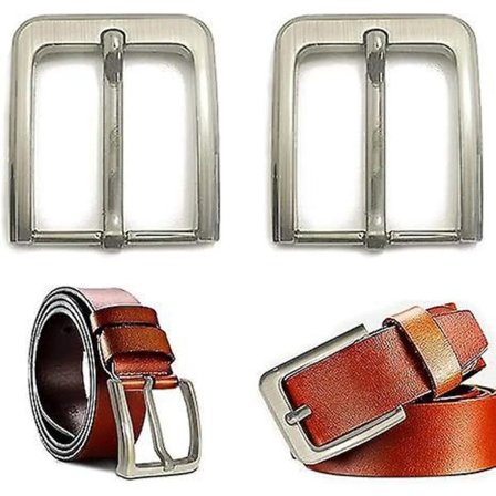Fyrkantigt Bältesspänne Set för 38-40mm Bälten