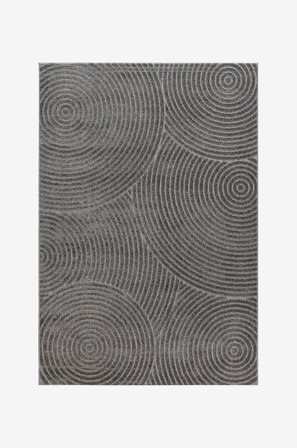 KM Home - Flatvävd matta Hawaii - Grå - Slätvävda mattor - 160X230 - Från Homeroom