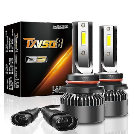 9005/hb3 LED-lamput, 2 kpl 100W 6000K 15000 LED-lamppu (FMY)