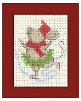 Stickpackung Bild Schlittschuhlaufen