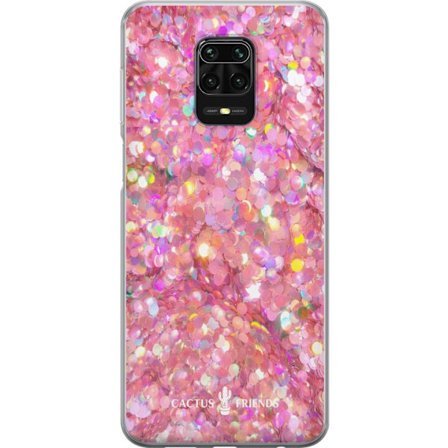 Yhteensopiva Puhelinkuori Xiaomi Xiaomi Redmi Note 9S Cactus and Friends – PinkGlitter