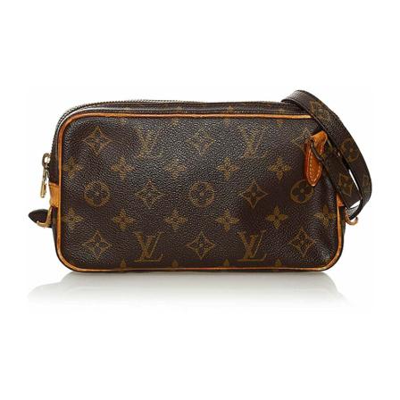 Louis Vuitton Vintage, Pre-owned Cross Body Bags Bruin, Dames, Maat:ONE Size,Canvas