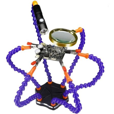 CDQ Joustavat apukädet, kolmannen käden juotosten apuväline