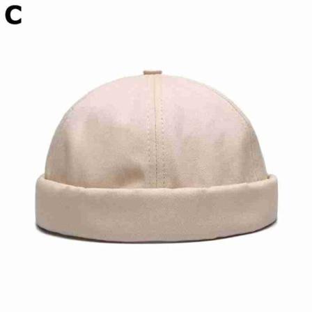 Män Kvinnor Färg Hatt Cap Casual Docker Sailor Brimless Hip Hop Ca