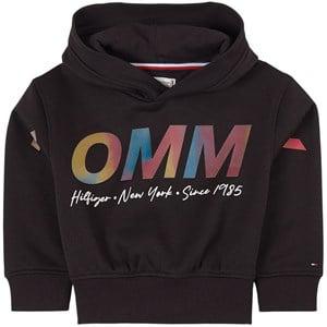 Kids - Tommy Hilfiger Black Multi Shine Logo Hoodie 4 years - Jumpers and knitwear - 4 years - Black